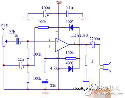 最简单的12v功放电路图（四种功放电路图详解）