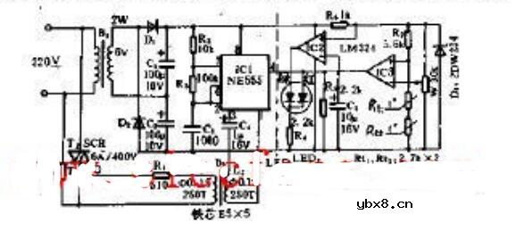 两款无触点恒温器控制电路解析