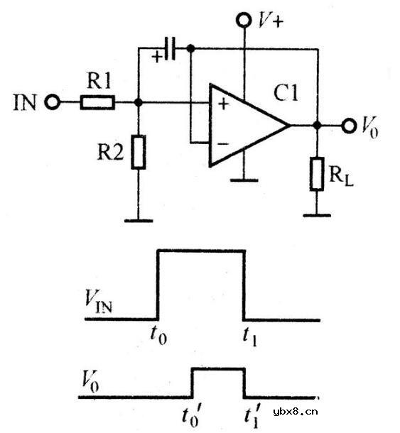 运放组成的脉冲压缩电路图