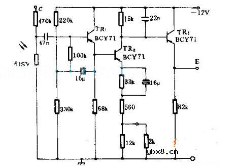 温度计辐射电路图