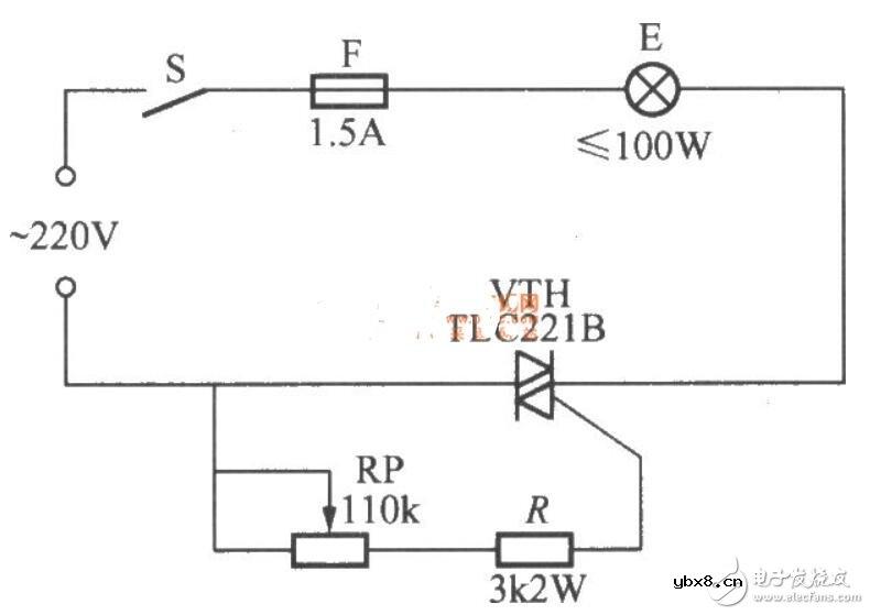 多款双向晶闸管调光电路