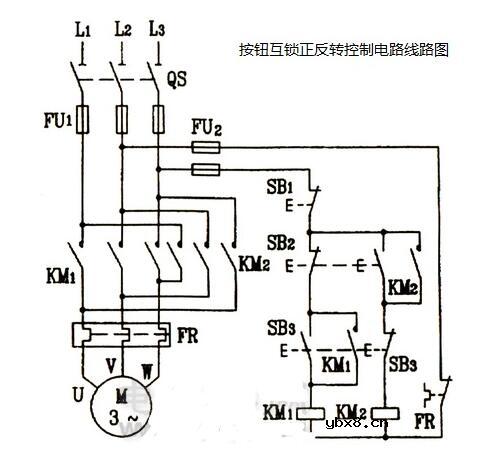 电机正反转电路图讲解