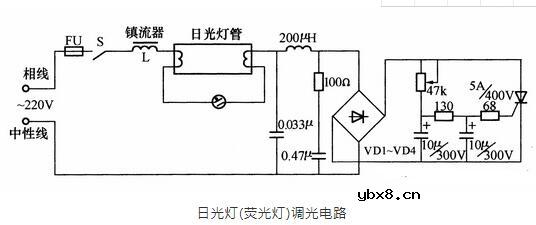三种日光灯调光电路图分享