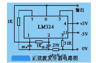 三款正弦波发生器电路图分享