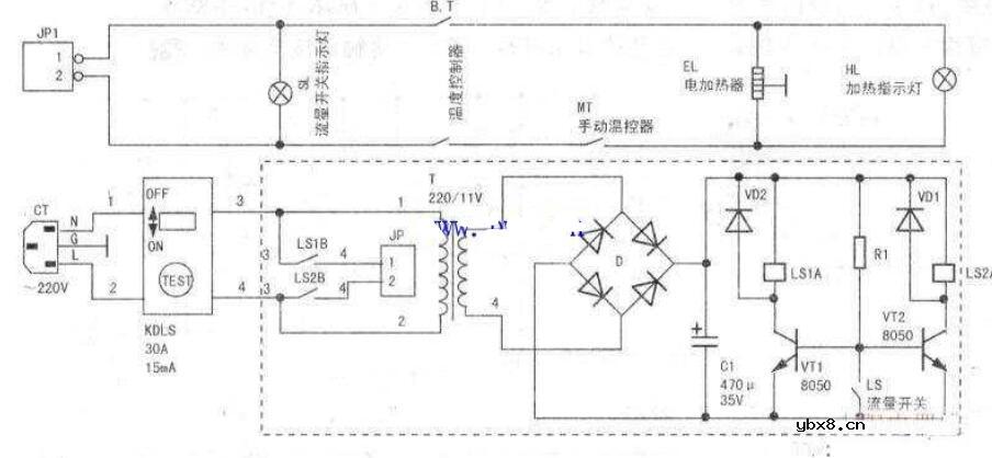 海尔大海象电热水器工作原理图