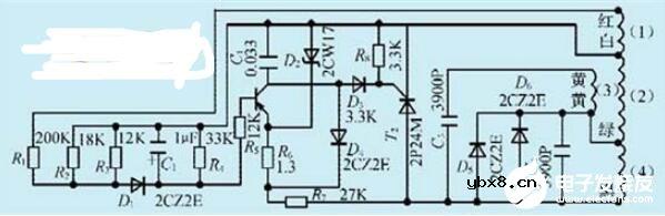 简单的单相汽油发电机控制电路