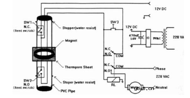 简易水位控制器电路图详解