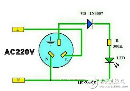 漏电报警插座电路图详解