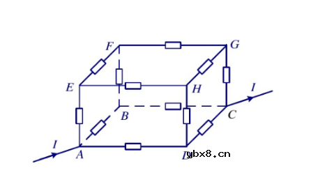 如何通过对称电路的等效变换转化回简单电路
