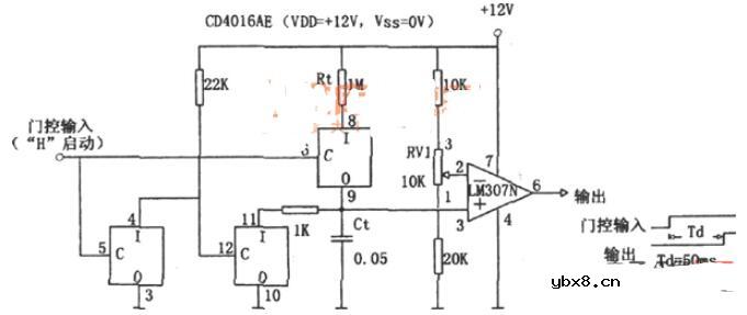 两款高精度定时延时电路图详解