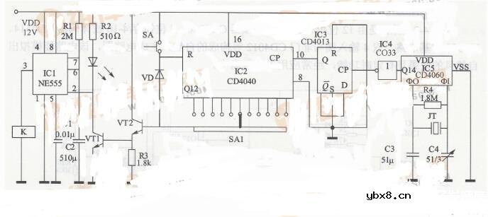 秒定时控制电路图_30秒定时器电路图