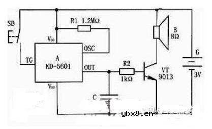 电子爆竹电路图