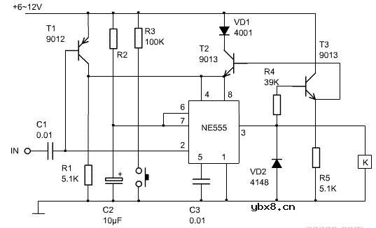 两款微功耗定时器电路图详解