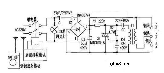 电子爆竹电路图