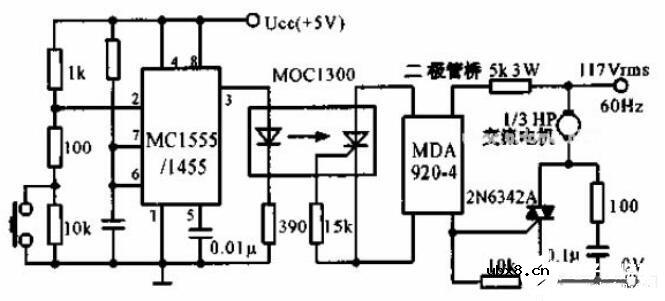 开关关断长延时电路图