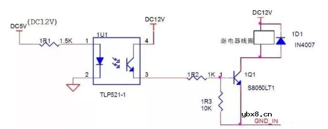 继电器电路图怎么看（NPN达灵顿继电器开关电路/晶体管继电驱动电路/光耦驱动继电器电路）