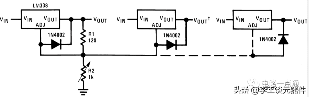 介绍17种LM338应用电路