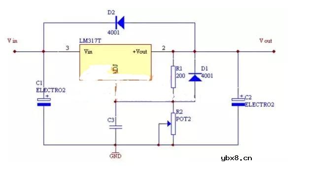 数字电路图怎么看（可调数字电压表电路图/TTL逻辑测试仪电路/数字隔离器Si8641典型电路）
