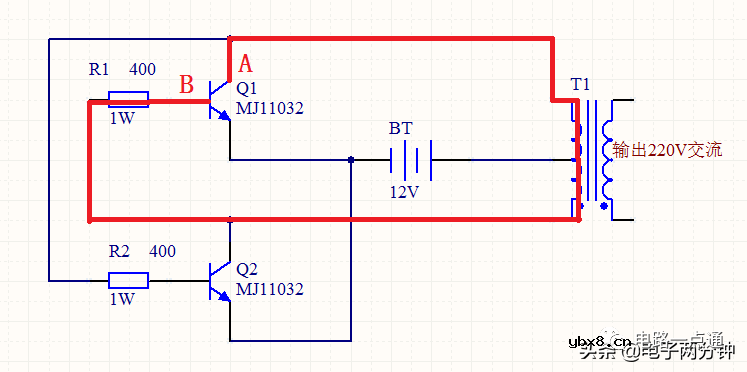 12V转220V逆变器原理和电路图分析