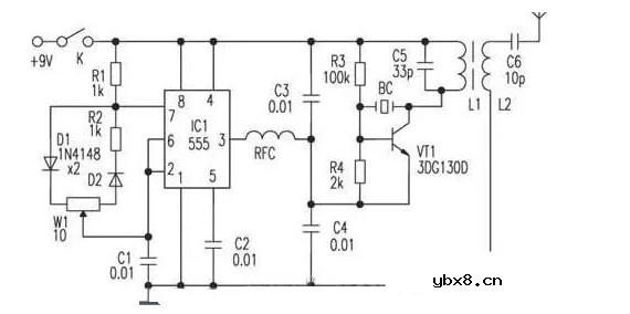 遥控电路图（照明灯多路红外遥控电路/红外遥控开关电路/航模遥控开关电路）