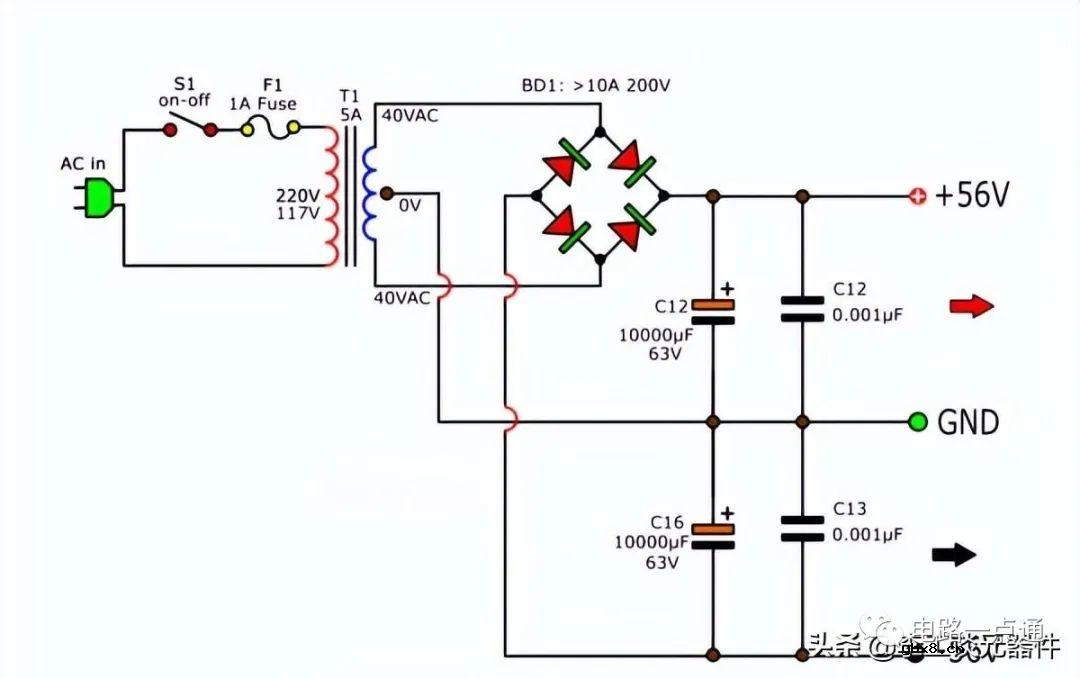 使用功率mos管设计的100W直流伺服放大电路方案