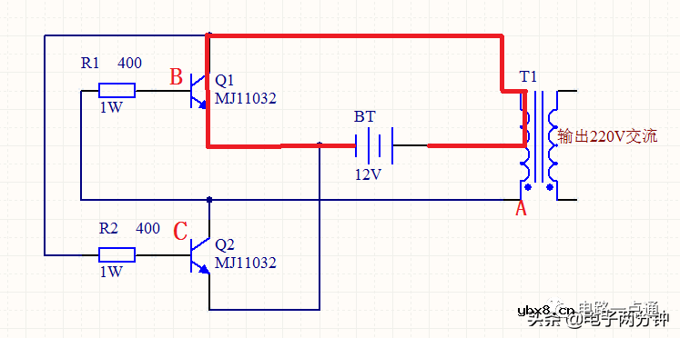12V转220V逆变器原理和电路图分析