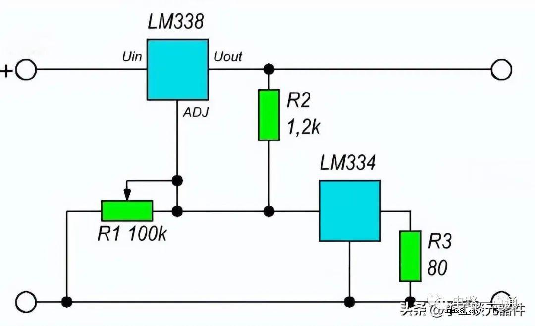 介绍17种LM338应用电路