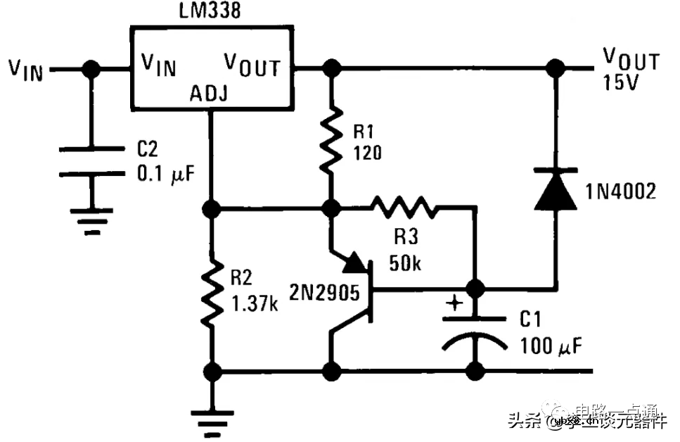 介绍17种LM338应用电路