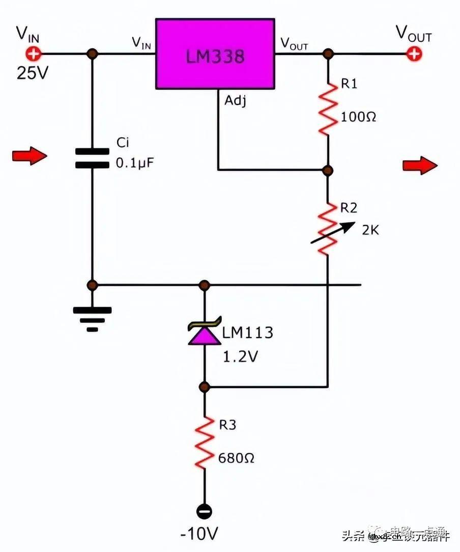 介绍17种LM338应用电路