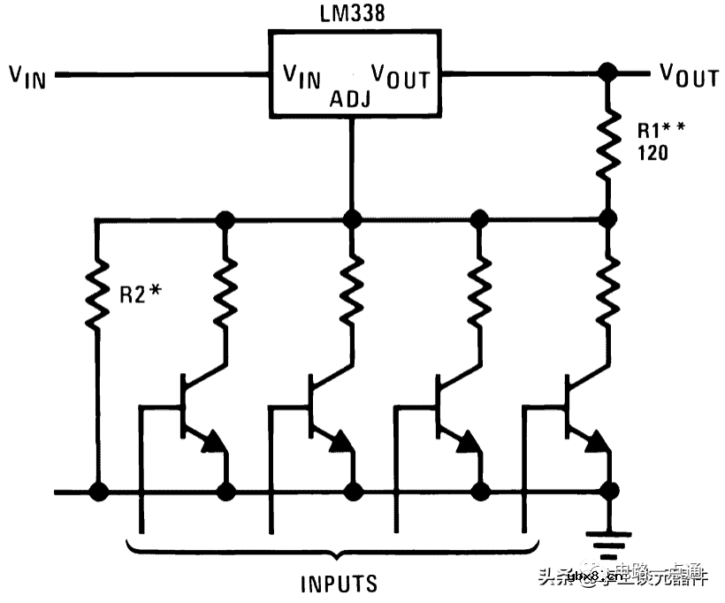 介绍17种LM338应用电路