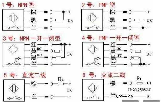 光电开关电路图及工作原理（对射光电开关/光电开关/点动控制接触器）
