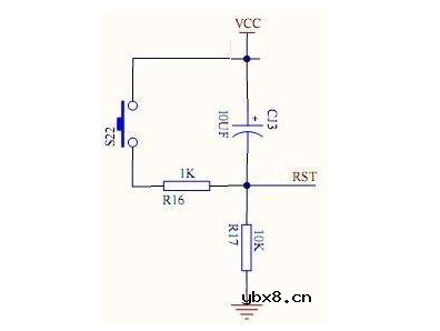 单片机复位电路图
