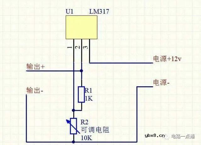 5V稳压电源设计：材料不多，电路图也非常简单