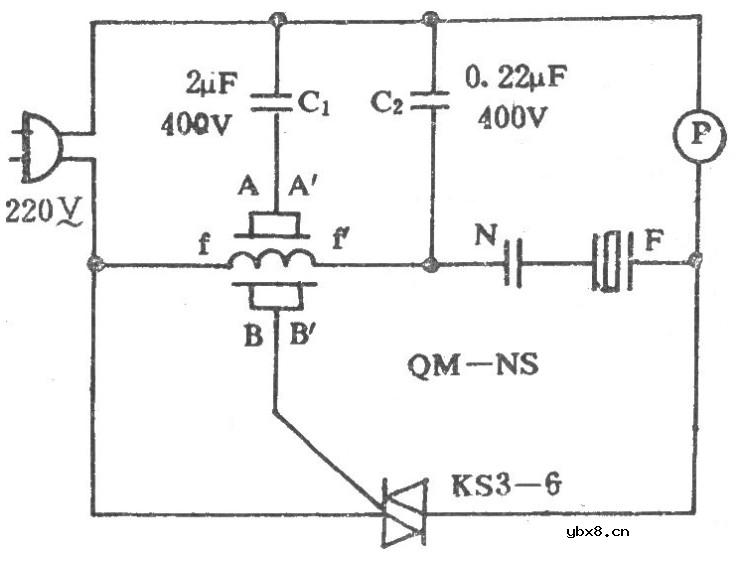 气控电路原理（气体监测自动控制电路/换气扇简易气控电路/钻床电气电路）