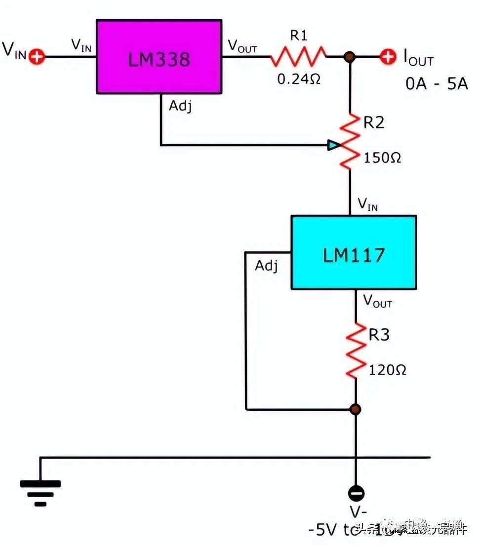 介绍17种LM338应用电路