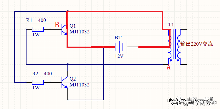 12V转220V逆变器原理和电路图分析
