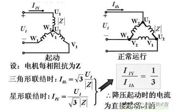 星三角启动电路图工作原理和星三角启动电路实物接线讲解