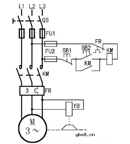 电机控制电路实物接线图（接触器控制电机正反转电路/双重连锁可逆控制电路/电磁抱闸制动控制电路）