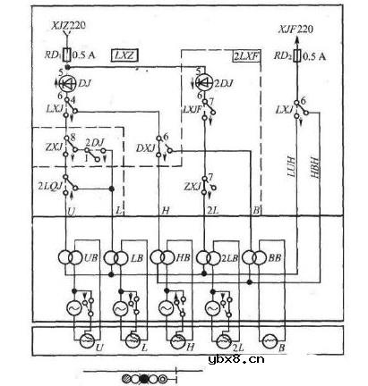 信号机电路图讲解和实物图（黄灯点灯电路/出站信号机点灯/进站信号机点灯电路）