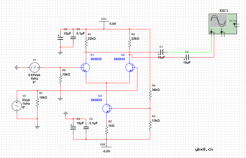 学习各种电流源电路及差分放大电路的分析方法