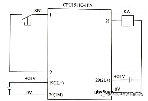 电动机点动控制电路图 两地控制电动机启停电路原理图