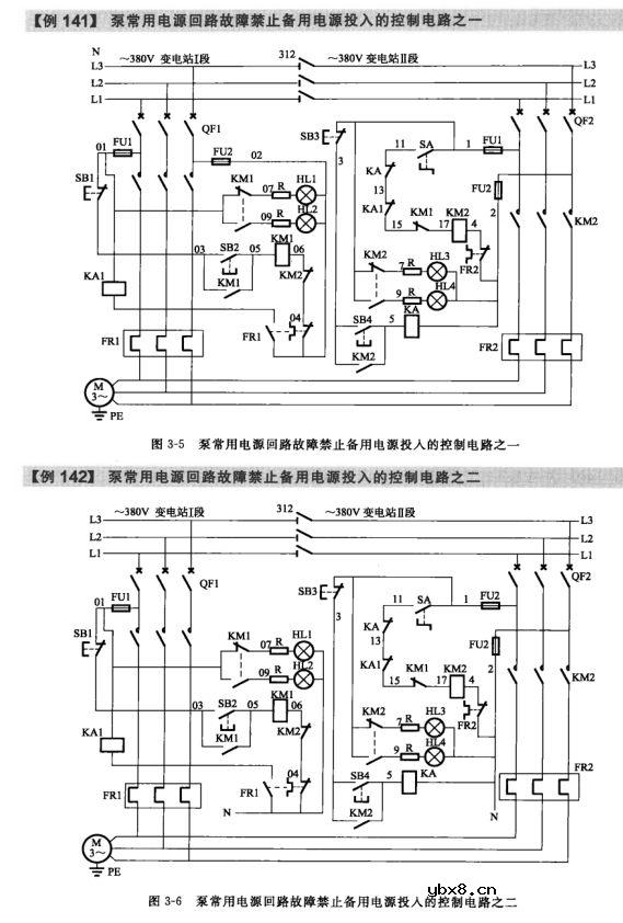 电动机控制电路图分享 电气设备控制电路图集