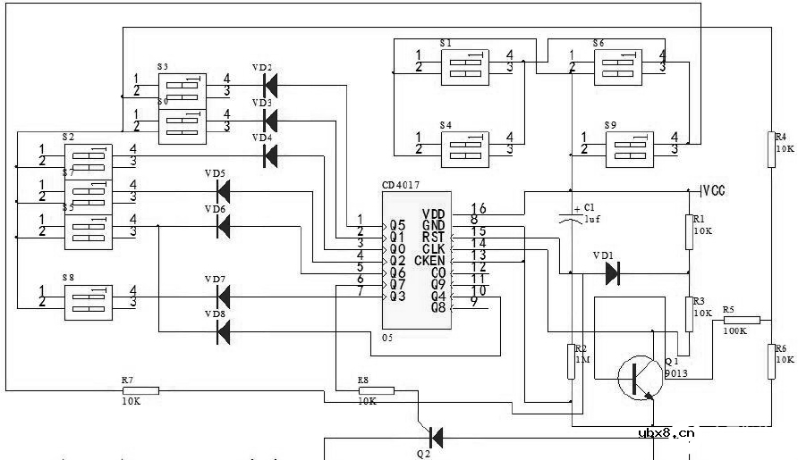 基于数字电路的密码锁设计方案