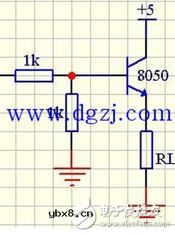 8050开关继电器电路图，8050三极管开关电路图，8050发射电路