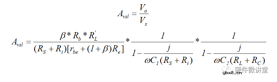 聊聊三极管CE组态的低频等效电路、低频截频及对应的伯特图