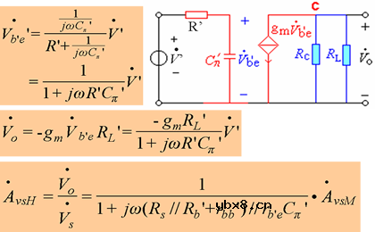 三极管基本放大电路的频率响应