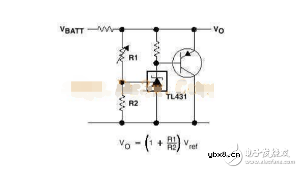 tl431稳压电路图分析