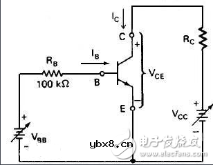 npn三极管三个管脚如何判别