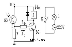 光电三极管的典型应用电路