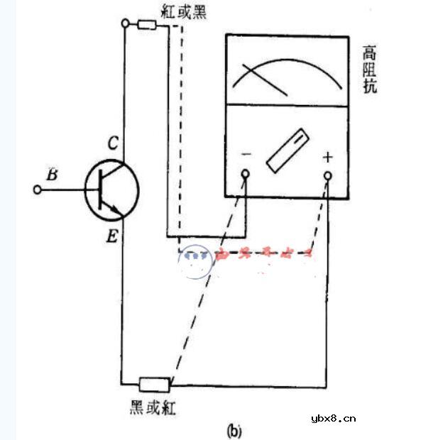 NPN型三极管的极性判断